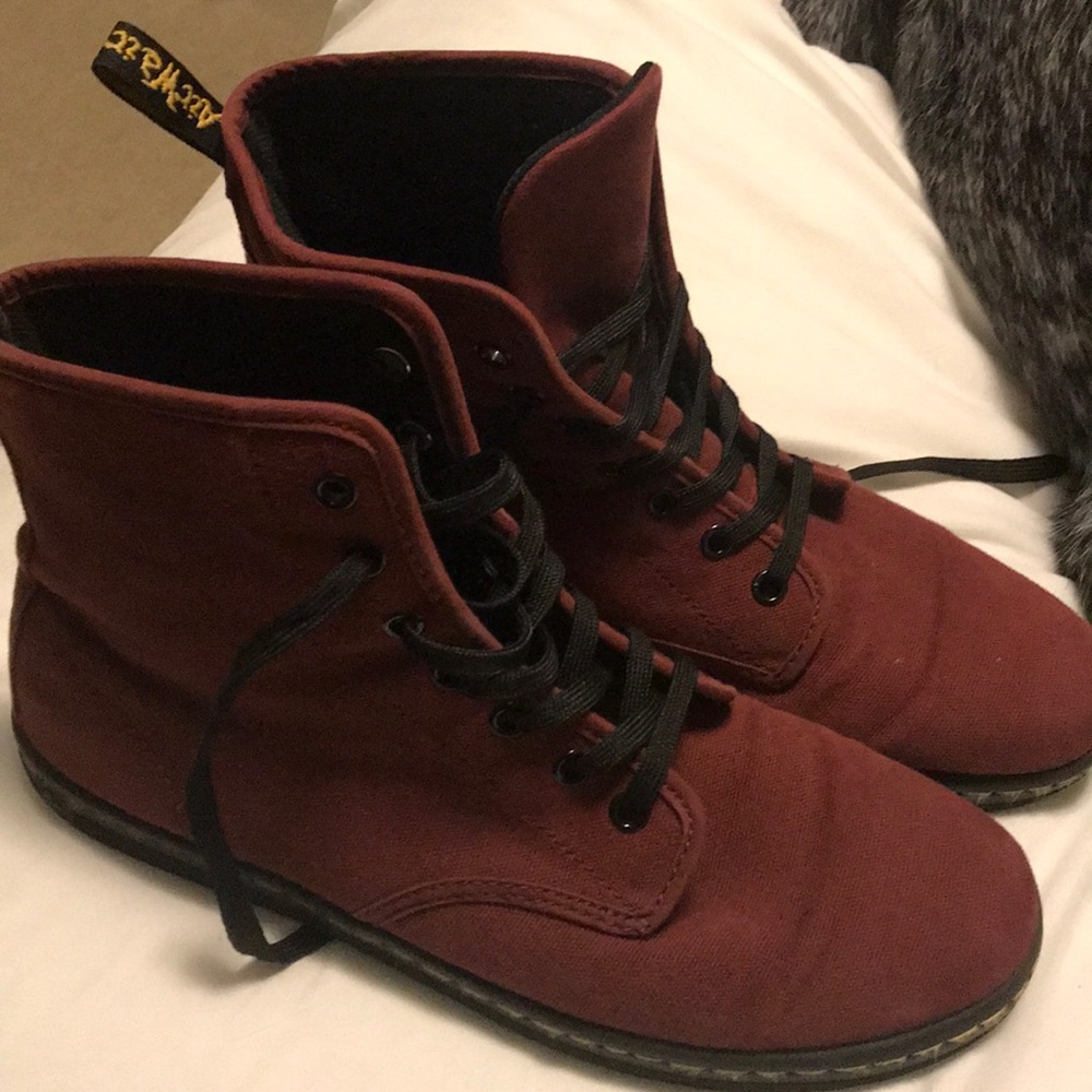 Canvas Doc Martins